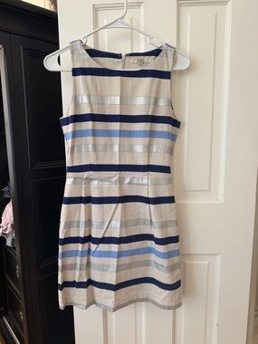 Striped Sleeveless Dress